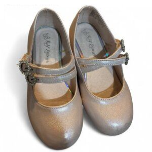 Toddler girls pink glitter dress shoes size 10